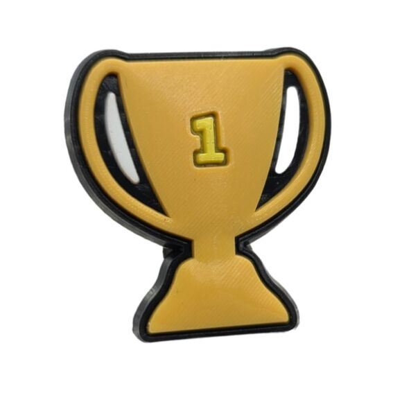 6/$20 Trophy Basketball 🏀 Croc Charm Shoe Jewelry Sports Ball Jibbitz Bogg Bag - Picture 2 of 2